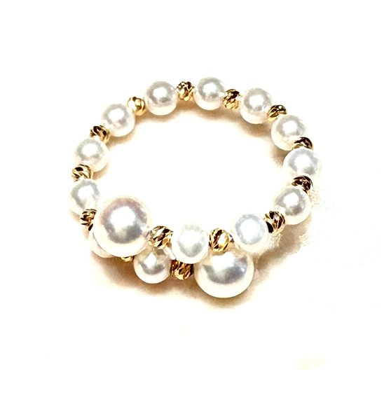 Anillo Coscia Perle Mujer Le Lune in Oro amarillo Perla LLRN2158.1 - LLRN2158.1